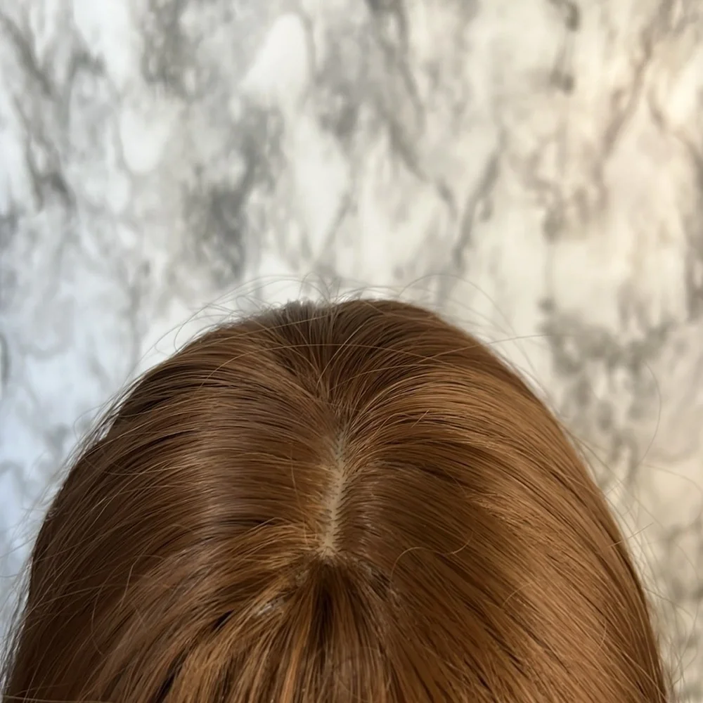 Chesnut Brown Layered wig with Bangs 22”